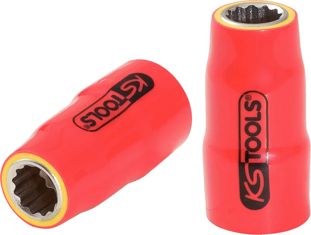KS TOOLS 3/8" Stecknuss mit Schutzisolierung, 19mm ( 117.3844 ) Solange Der Vorrat Reicht