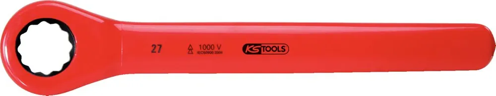 KS TOOLS Ratschenringschlüssel mit Schutzisolierung, 10mm ( 117.4210 ) Meistverkauft