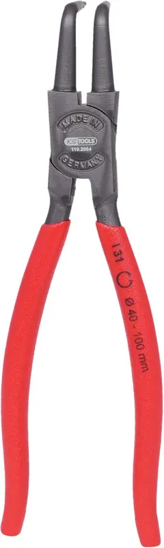 KS TOOLS Innen-Sicherungszange, abgewinkelt, 40-100 mm ( 119.2064 ) Heißes Angebot