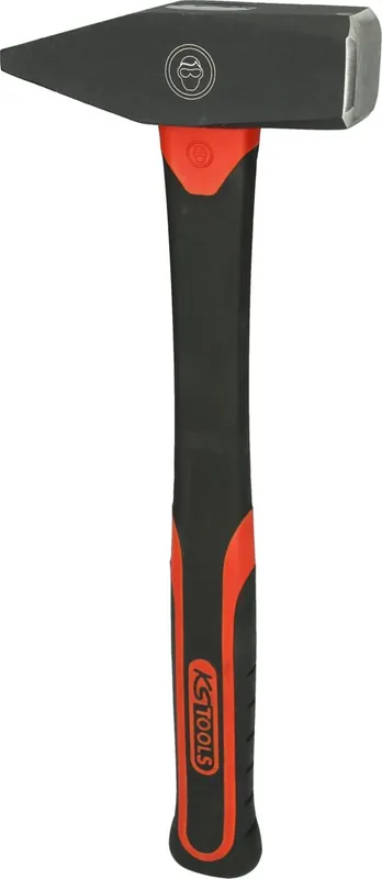 KS TOOLS Schlosserhammer mit Fiberglasstiel, 1500g ( 142.1404 ) Aktuell
