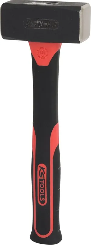 KS TOOLS Fäustel mit Fiberglasstiel, 1000g ( 142.5101 ) Geprüft