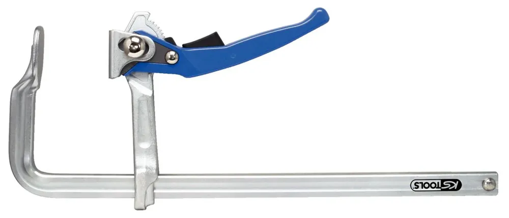 Saisonangebot KS TOOLS Ganzstahl-Schnellspann-Schraubzwinge, 120x400mm ( 145.0418 )