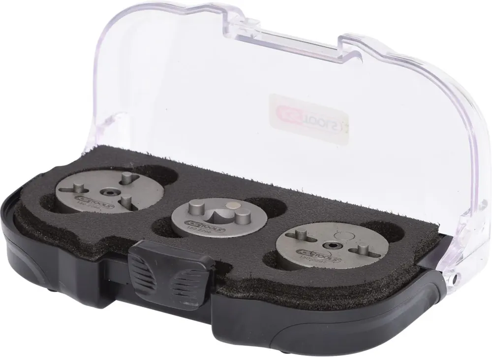 Jetzt Kaufen KS TOOLS Universal Bremskolben-Rückstell-Werkzeug-Adapter-Satz, 3-tlg ( 150.2295 )
