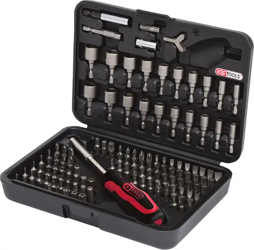 Solange Der Vorrat Reicht KS TOOLS 1/4" Bit-Satz, 122-tlg ( 911.2085 )