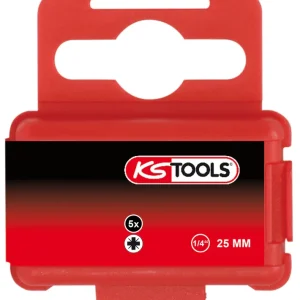 KS TOOLS 1/4" Bit PZ, 25mm, PZ4, 5er Pack ( 911.3346 ) Sonderaktion