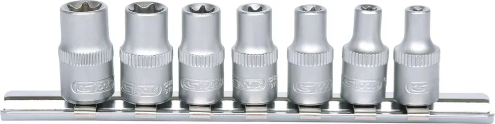 KS TOOLS 1/4" Torx-E-Stecknuss-Satz, 7-tlg, E4-E11 ( 911.4355 ) Günstig