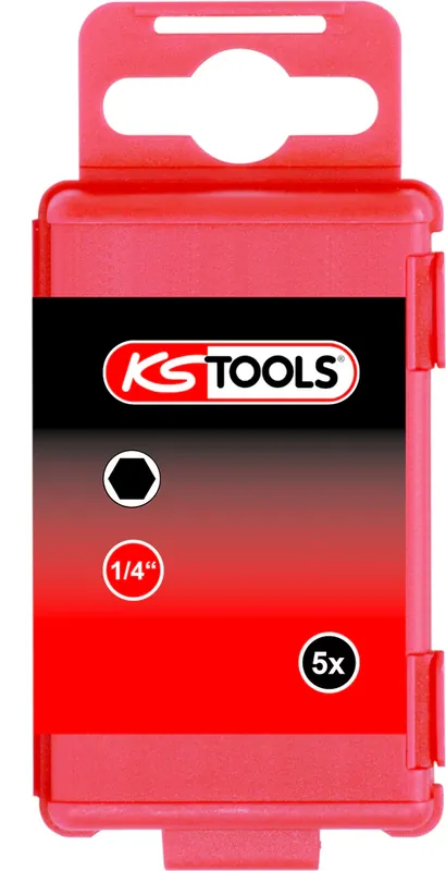 KS TOOLS 1/4" Bit Innensechskant, 75mm, 5mm, 5er Pack ( 911.7762 ) Beliebt