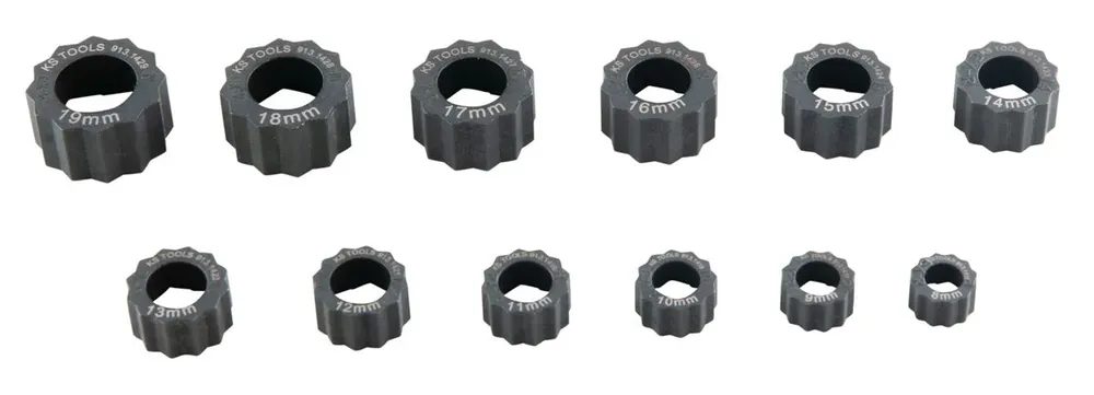 KS TOOLS Spezial-Muttern-Ausdreher-Satz, 12-tlg ( 913.1415 ) Sofort Bestellen