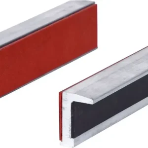 KS TOOLS Alu-Schraubstock-Schonbacken,Gummibesatz,160mm ( 914.0093 ) Preisknaller