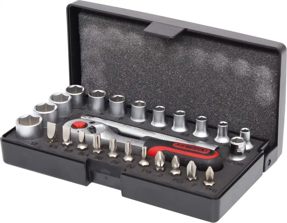 KS TOOLS 1/4" Steckschlüssel-Satz, 26-tlg ( 917.0626 ) Echt