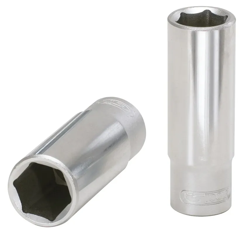KS TOOLS 1/2" Sechskant-Stecknuss, lang, 7/8'' ( 917.1208 ) Geprüft