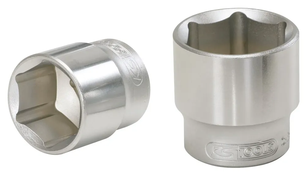 KS TOOLS 1/2" Sechskant-Stecknuss, 24mm ( 917.1224 ) Zertifiziert