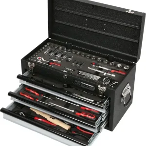 Günstig KS TOOLS 1/4"+3/8" CHROMEplus Universal-Werkzeug-Satz, 99-tlg ( 918.0250 )