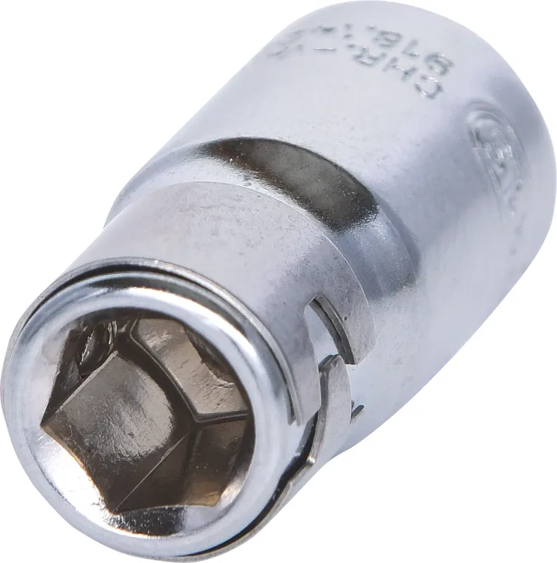 KS TOOLS 1/4" CHROMEplus Bit-Adapter-Stecknuss,für Bits 1/4"mit Spannring ( 918.1422 ) Sale