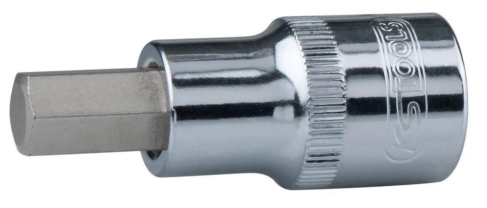 Ausverkauf KS TOOLS 1/2" CHROMEplus Bit-Stecknuss Innensechskant, kurz, 17mm ( 918.1617 )