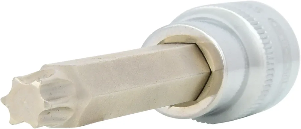 Rabatt KS TOOLS 1/2" CHROMEplus Bit-Stecknuss Torx, lang, T50 ( 918.1648 )