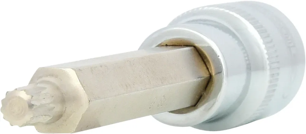 KS TOOLS 1/2" CHROMEplus Bit-Stecknuss XZN, lang, M6 ( 918.1692 ) Preis Gesenkt