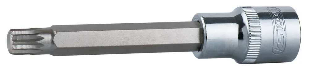 Schnäppchen KS TOOLS 1/2" CHROMEplus Bit-Stecknuss XZN, lang, M8 ( 918.1693 )