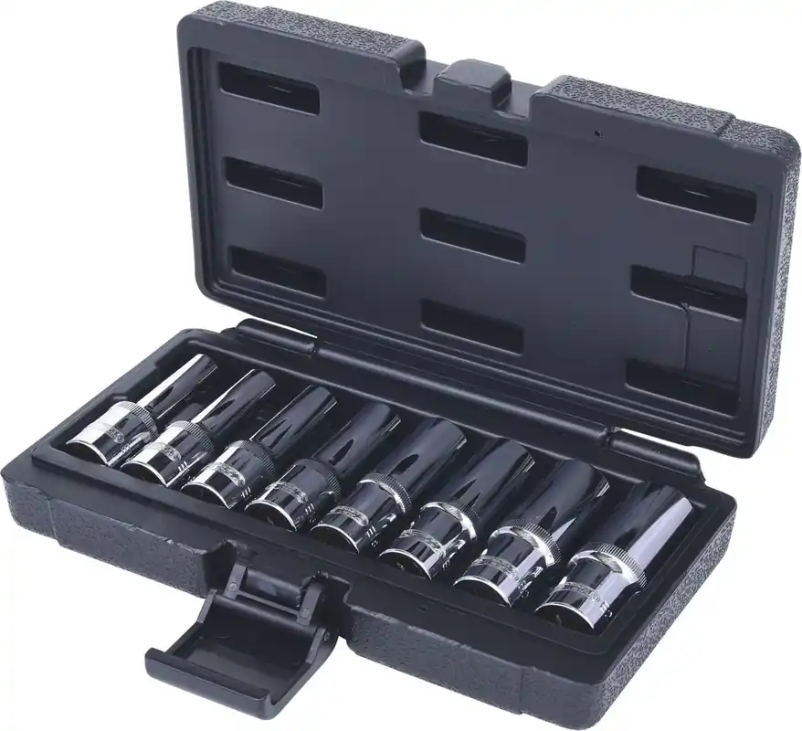 KS TOOLS 1/2" CHROMEplus Torx-E-Stecknuss-Satz, lang, 8-tlg ( 918.4420 ) Angebot