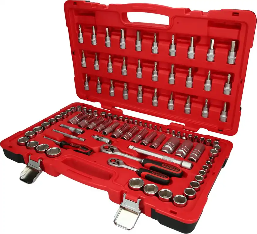 KS TOOLS 1/4"+3/8" Steckschlüssel-Satz, 100-tlg ( 951.0699 ) Sale