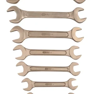 Neue Kollektion KS TOOLS BRONZEplus Doppel-Maulschlüssel-Satz 8-tlg ( 963.7117 )