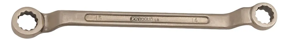 Sale KS TOOLS BRONZEplus Doppel-Ringschlüssel gekröpft 3/8x7/16" ( 963.7440 )