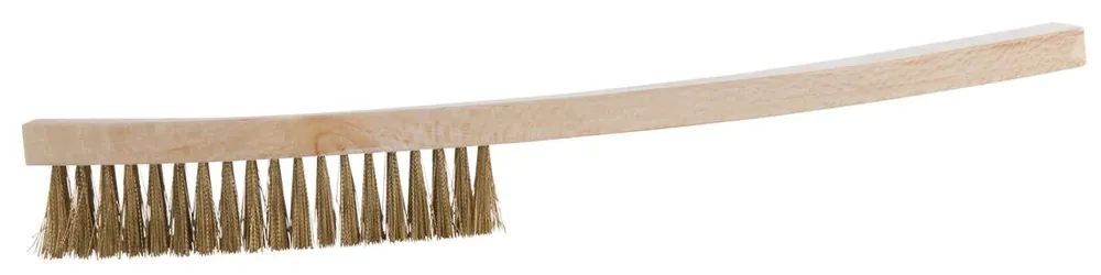 Letzte Chance KS TOOLS BRONZEplus Drahtbürste, Zinnbronzedraht, gewellt, 5 Reihen ( 963.9583 )