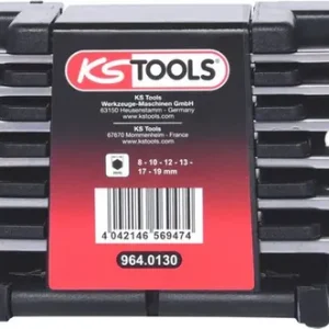 Saisonangebot KS TOOLS EDELSTAHL Ringmaulschlüssel-Satz, abgewinkelt, 6-tlg ( 964.0130 )