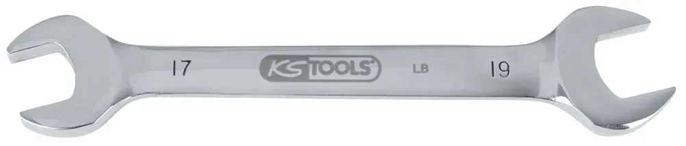 KS TOOLS EDELSTAHL Doppel-Maulschlüssel, 27x30mm, abgewinkelt ( 964.2214 ) Letzte Chance
