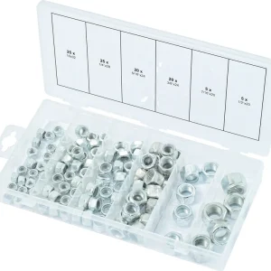 KS TOOLS Sortiment Muttern, selbstsichernd, UNF, 100-tlg ( 970.0490 ) Garantierte Lieferung