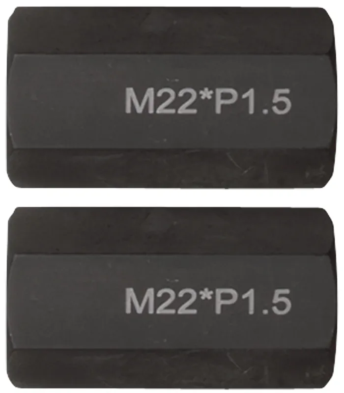 KS TOOLS Gewindeadapter-Satz M22x1,5x65mm, 2-tlg ( 460.1776 ) Echt