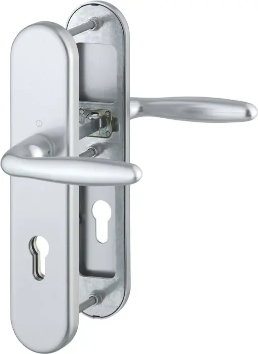 Sofort Bestellen HOPPE Schutzgarnitur Verona 1510/3331/3310 Aluminium F1 ( 3000209098 )
