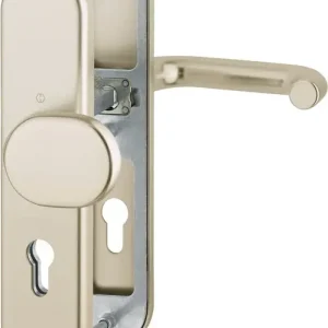 Geprüft HOPPE Schutzgarnitur Paris 86G/3331/3310/138L Aluminium F2 ( 3000209102 )
