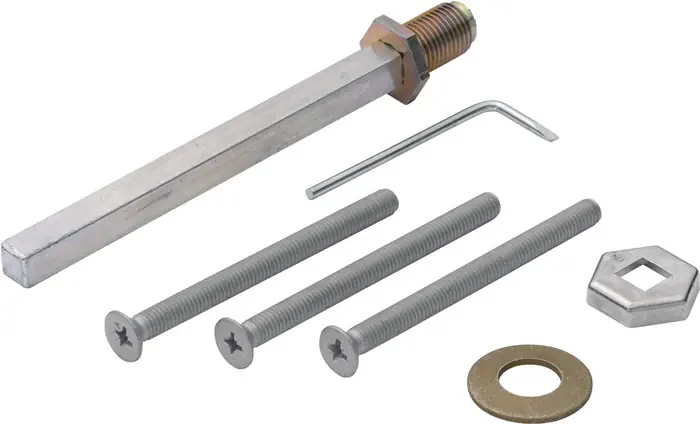 Preiswert HOPPE Befestigungsset K/G Schnellstift 2210/3310 Wechselschutzgarnituren 8 x 130 mm ( 3000209224 )