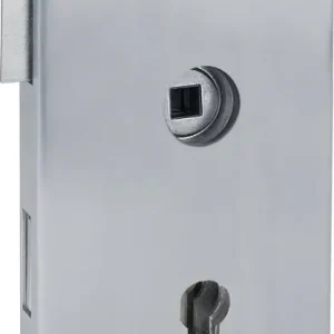 HERMAT Glastürschloss 6053 PZ L - Molina Edelstahl matt ( 3000253947 ) Echt