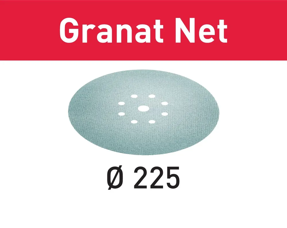 Festool STF D225 P240 GR NET/25 Netzschleifmittel Granat Net ( 203318 ) für Langhalsschleifer PLANEX LHS 2 225 EQ(I), PLANEX 225 EQ, PLANEX LHS-E 225 easy, PLANEX LHS 2-M 225 EQ Online Kaufen