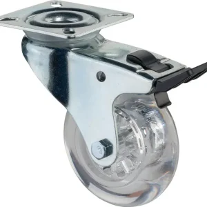 Garantierte Lieferung BS ROLLEN Lenkrolle mit Feststeller Rad-Ø 50 mm Tragfähigkeit 40 kg ( 3000275196 )