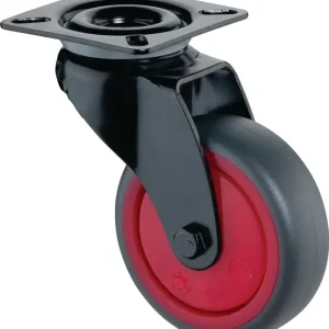 Zertifiziert BS ROLLEN Lenkrolle Rad-Ø 75 mm Tragfähigkeit 60 kg ( 3000275249 )