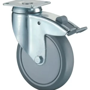 BS ROLLEN Lenkrolle mit Totalfeststeller Rad-Ø 100 mm Tragfähigkeit 80 kg ( 3000275285 ) Schneller Versand