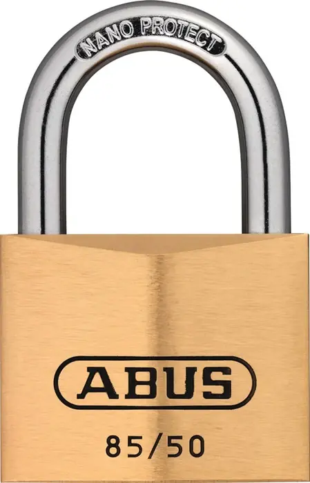 Neu ABUS Zylindervorhangschloss 85/50 Schlosskörperbreite 50 mm ( 3000280033 )