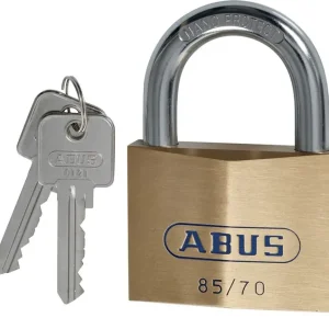 Beliebt ABUS Zylindervorhangschloss 85/70 gl Schlosskörperbreite 70 mm ( 3000280038 )