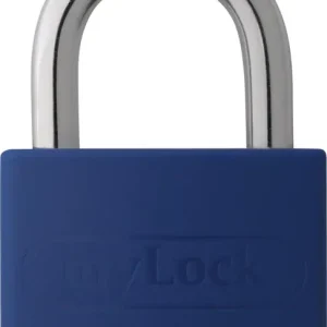 ABUS Zylindervorhangschloss T65AL/40 blau Lock-Tag Schlosskörperbreite 43 mm ( 3000280253 ) Sonderangebot