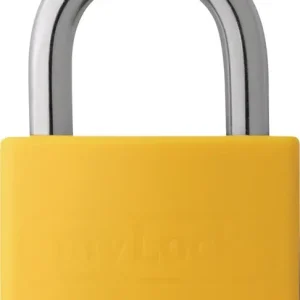 ABUS Zylindervorhangschloss T65AL/40 gelb gl. Schlosskörperbreite 43 mm ( 3000280254 ) Saisonangebot