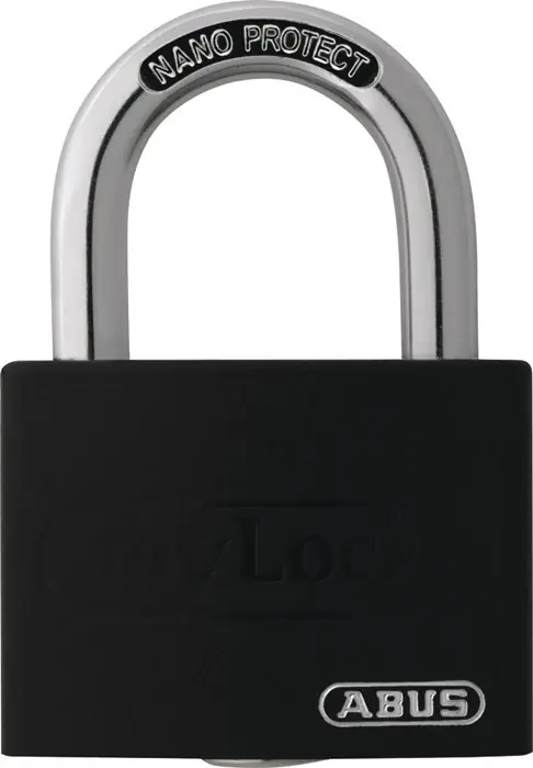 ABUS Zylindervorhangschloss T65AL/40 schwarz gl. Schlosskörperbreite 43 mm ( 3000280260 ) Nur Für Kurze Zeit