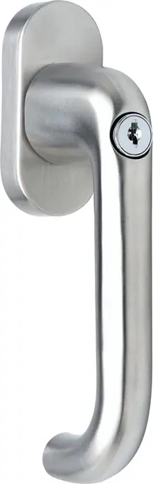 Ausverkauf DENI Fenstergriff Edelstahl matt ( 3000700003 )