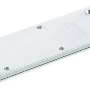 GEZE Montageplatte silber ( 3325039024 ) Abverkauf