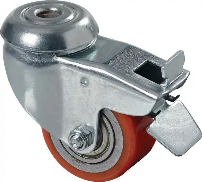 Angebot BS ROLLEN Lenkrolle mit Feststeller Rad-Ø 50 mm Tragfähigkeit 120 kg ( 3000275164 )
