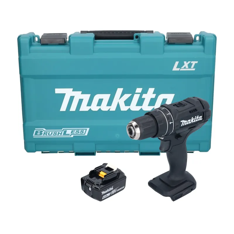 Günstig Makita DHP 482 G1KB Akku Schlagbohrschrauber 18 V 62 Nm Schwarz + 1x Akku 6,0 Ah + Koffer - ohne Ladegerät
