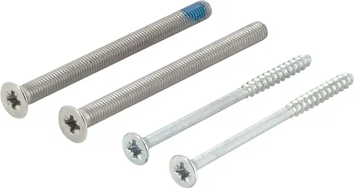 HOPPE Befestigungsset Sertos® G/G 50-55 mm M5 x 65 + 4,0 x 60 ( 3000209936 ) Knallerangebot