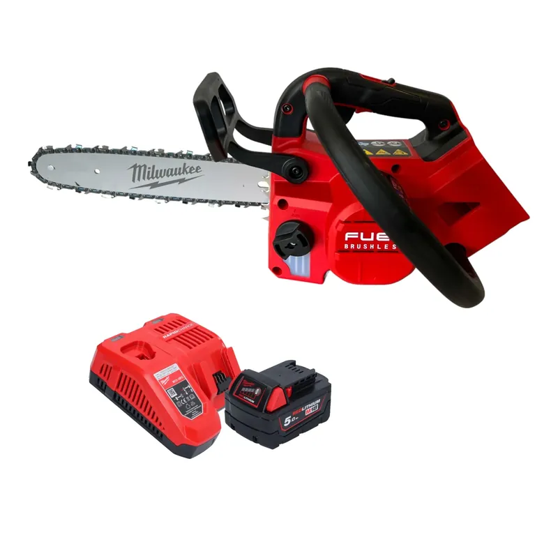 Echt Milwaukee M18 FTHCHS30-551 Akku Kettensäge 18 V 30 cm + 1x Akku 5,0 Ah + Ladegerät
